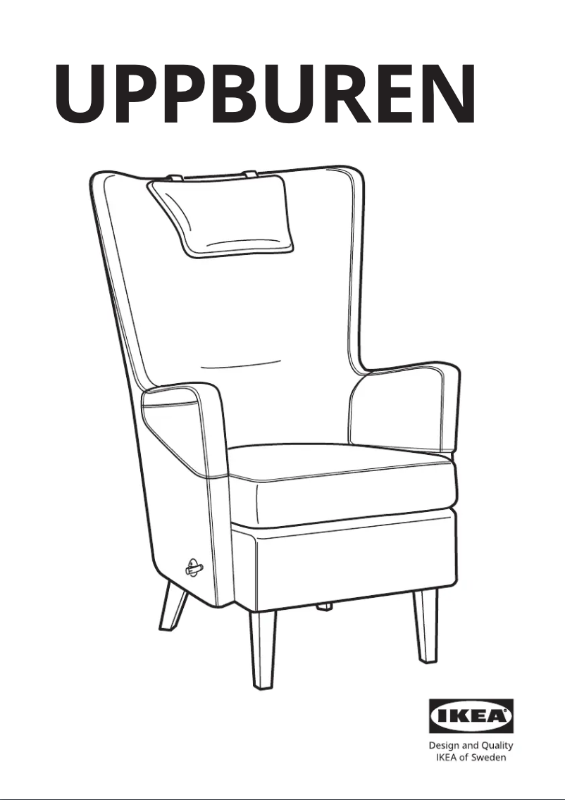 Page 1 de la notice Manuel utilisateur Ikea UPPBUREN 405.099.92