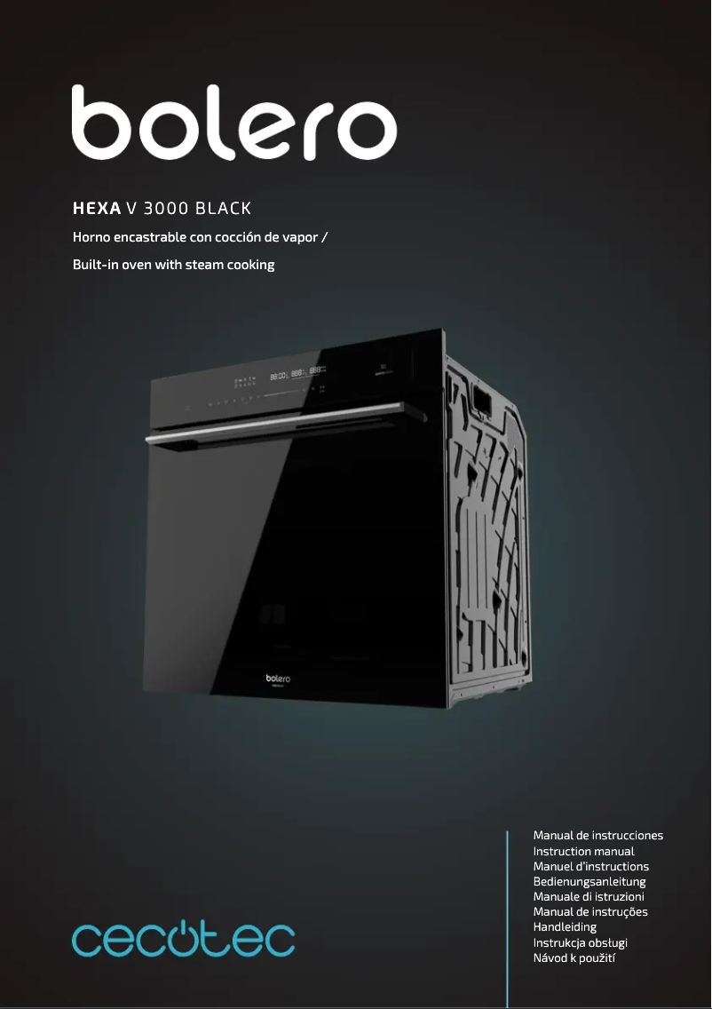 Page n°1 - Manuel utilisateur Cecotec Bolero Hexa V 3000 Black
