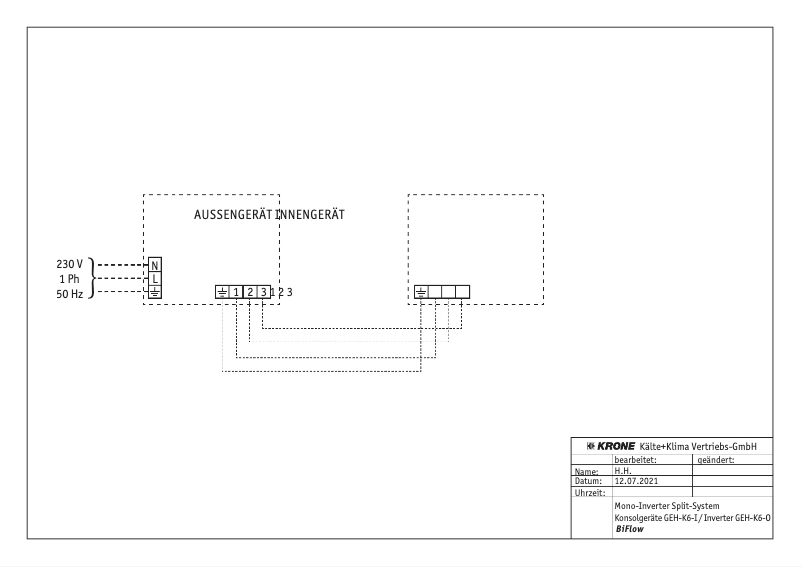 Image de la première page du manuel de l'appareil GEH-09-K6-I