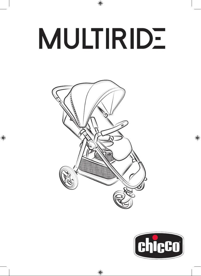 Page 1 de la notice Manuel utilisateur Chicco Mutliride