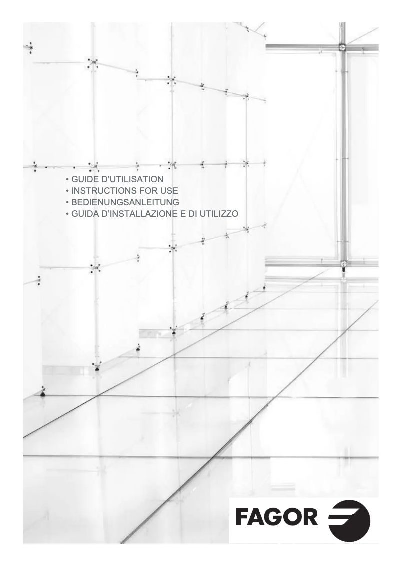 Page 1 de la notice Manuel utilisateur Fagor FET-6412D
