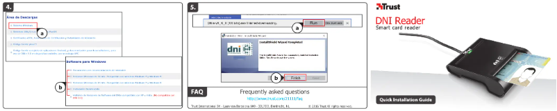 Page 1 de la notice Manuel utilisateur Trust DNIe 21111