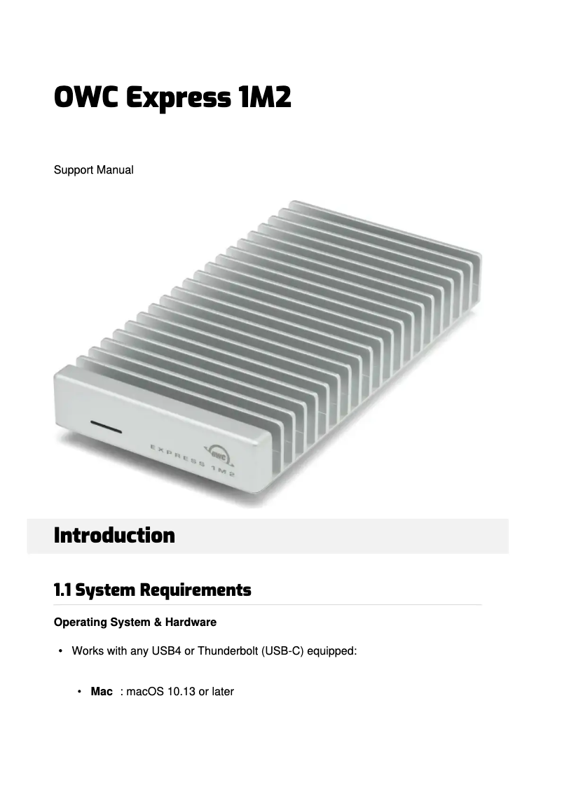 Image de la première page du manuel de l'appareil Express 1M2