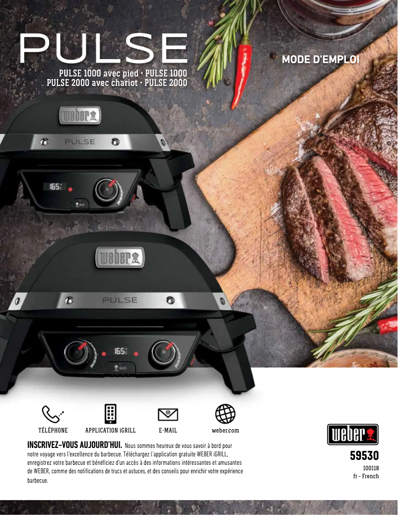 Image de la première page du manuel de l'appareil Pulse 2000