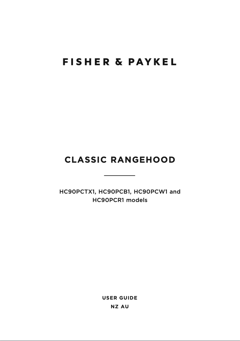 Image de la première page du manuel de l'appareil HC90PCX1
