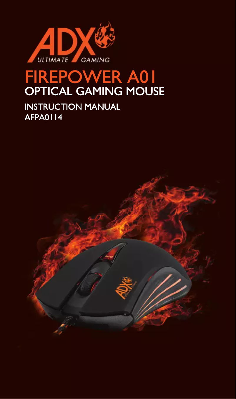 Page 1 de la notice Manuel utilisateur ADX AFPA0114