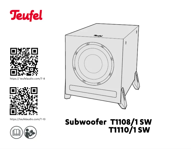 Page 1 de la notice Guide de démarrage rapide Teufel Cinebar Pro Easy
