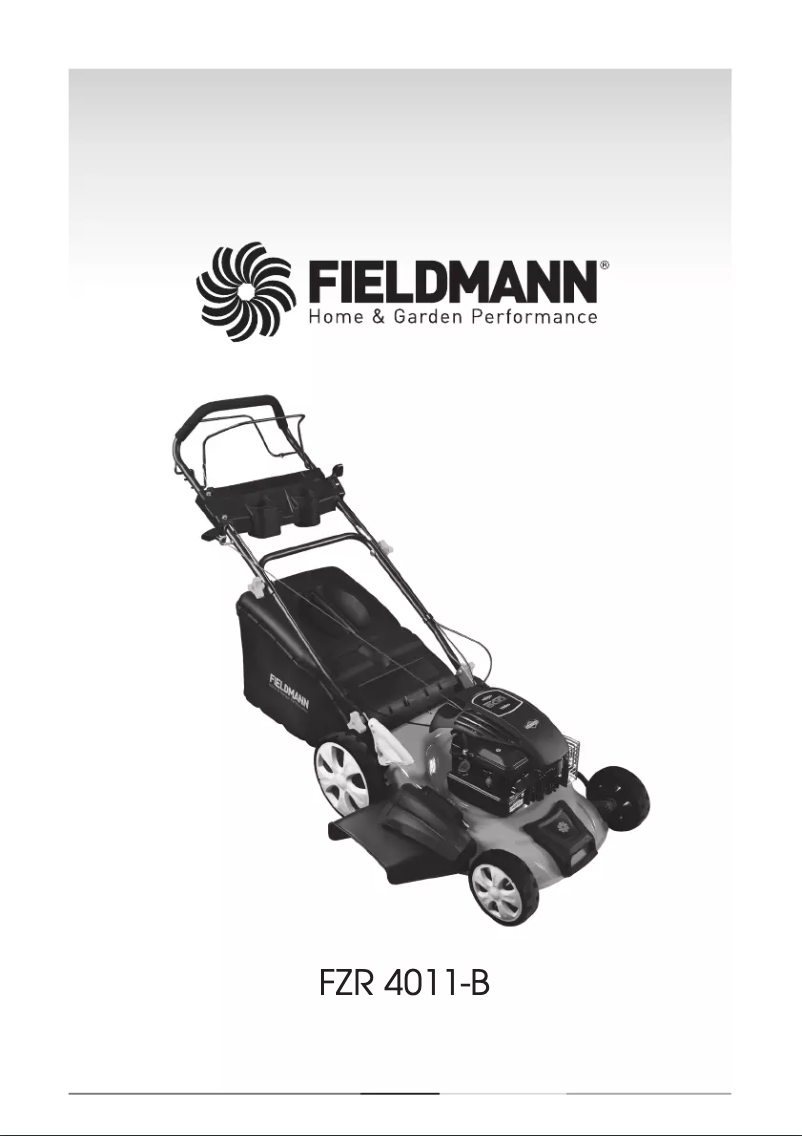 Image de la première page du manuel de l'appareil FZR 4011-B