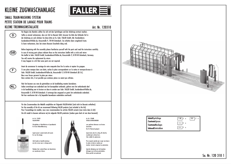 Page 1 de la notice Manuel utilisateur Piko 120310