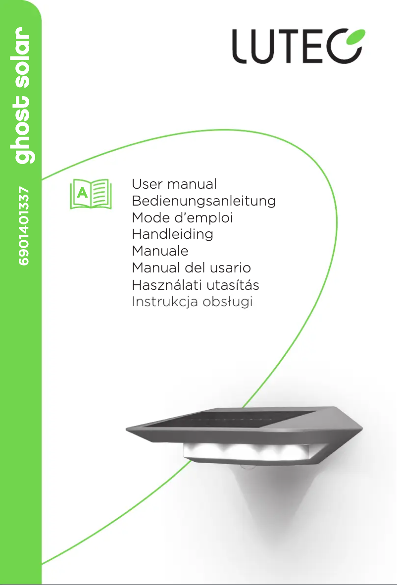 Image de la première page du manuel de l'appareil Ghost Solar