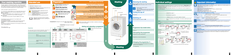 Page 1 de la notice Manuel utilisateur Bosch WAE28167GB