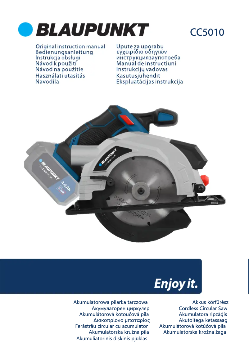 Page n°1 - Manuel utilisateur Blaupunkt CC5010