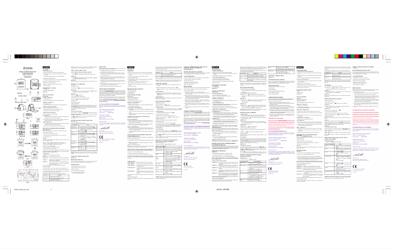 Page 1 de la notice Manuel utilisateur Oregon Scientific RM912TC
