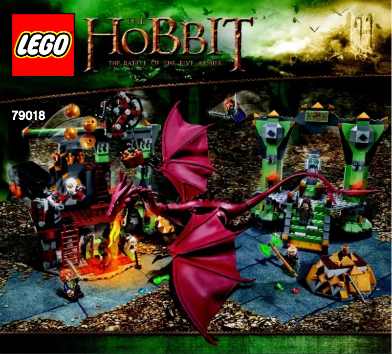 Page 1 de la notice Manuel utilisateur Lego The Hobbit 79018
