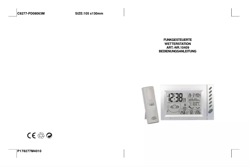 Page 1 de la notice Manuel utilisateur Mebus 10409