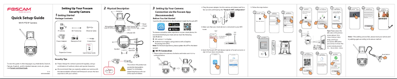 Page 1 de la notice Manuel utilisateur Foscam SD4H