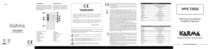 Image de la première page du manuel de l'appareil HPS T252R