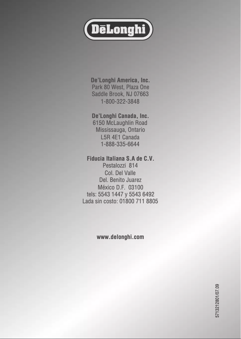 Page n°1 - Instructions / montage DeLonghi Icona ECO310