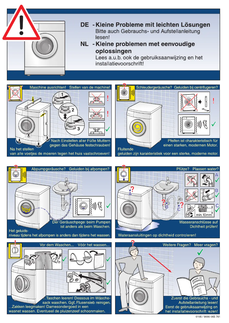 Page n°1 - Manuel utilisateur Bosch WAE28378EX