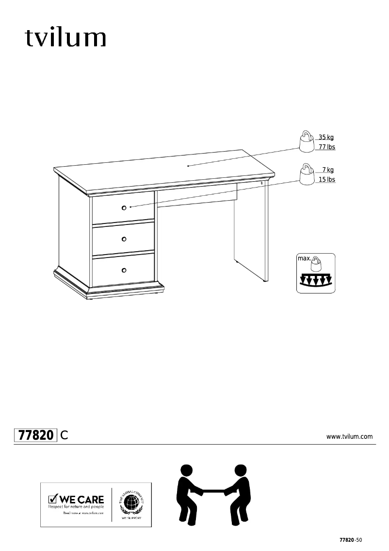 Page 1 de la notice Manuel utilisateur Wehkamp Windesheim