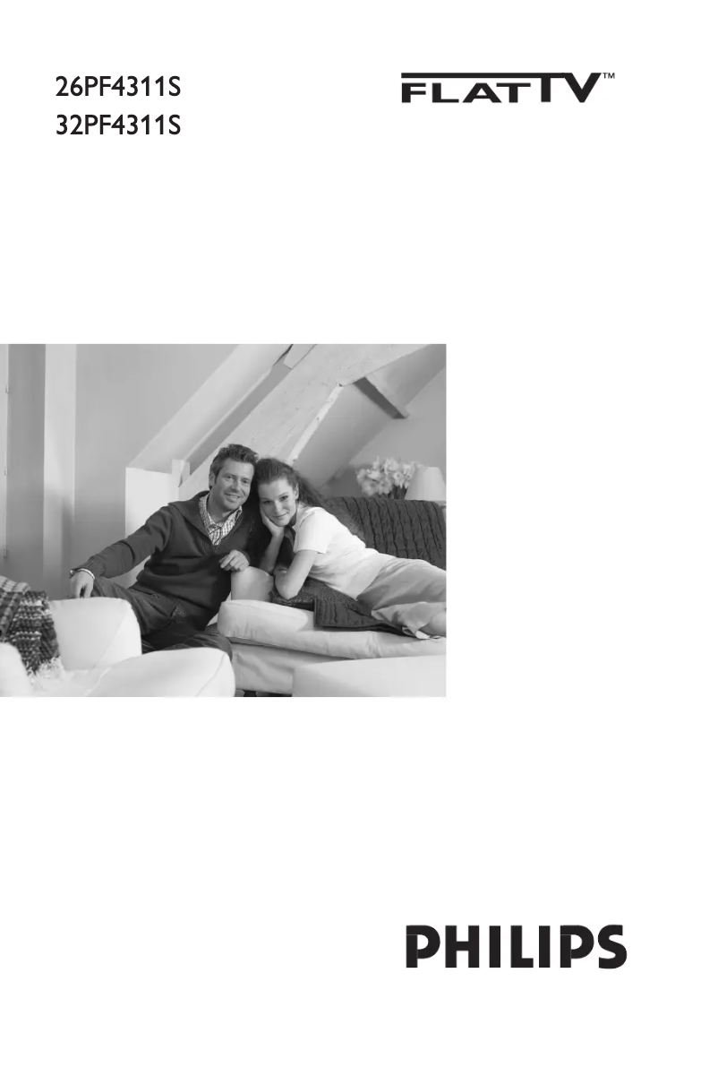 Page 1 de la notice Manuel utilisateur Philips 26PF4311S