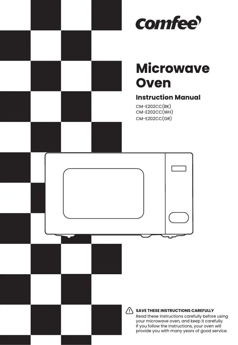 Image de la première page du manuel de l'appareil CM-E202CC