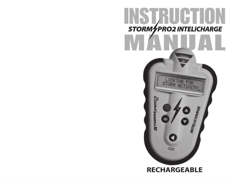 Page 1 de la notice Manuel utilisateur Skyscan Storm Pro2