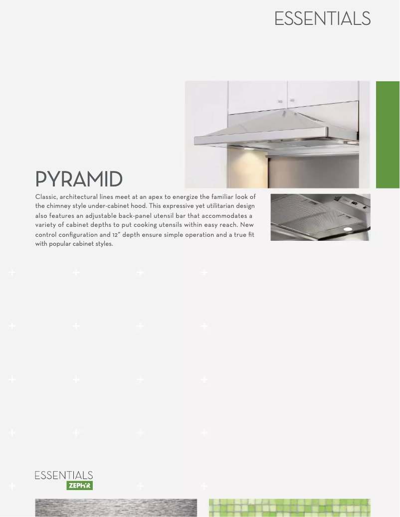 Page 1 de la notice Fiche technique Zephyr ZPYE30AS