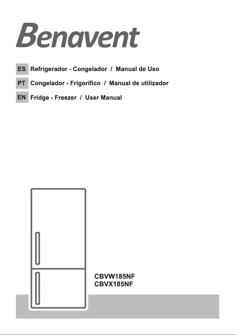Page n°1 - Manuel utilisateur Benavent CBVW185NF
