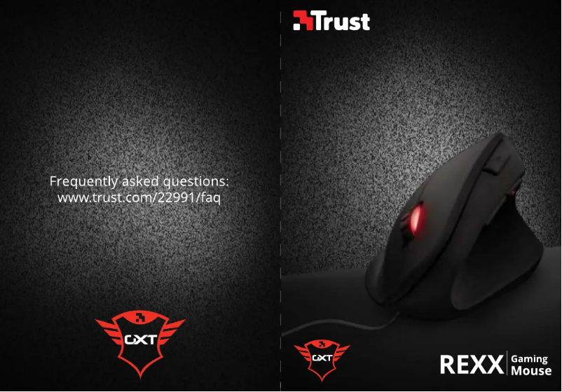 Página 1 del manual Manual de usuario Trust Rexx GXT 144