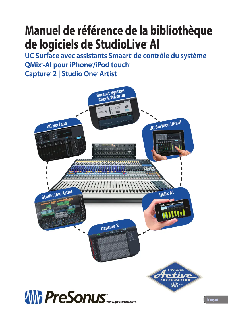 Página 1 del manual Manual de usuario PreSonus QMix-UC