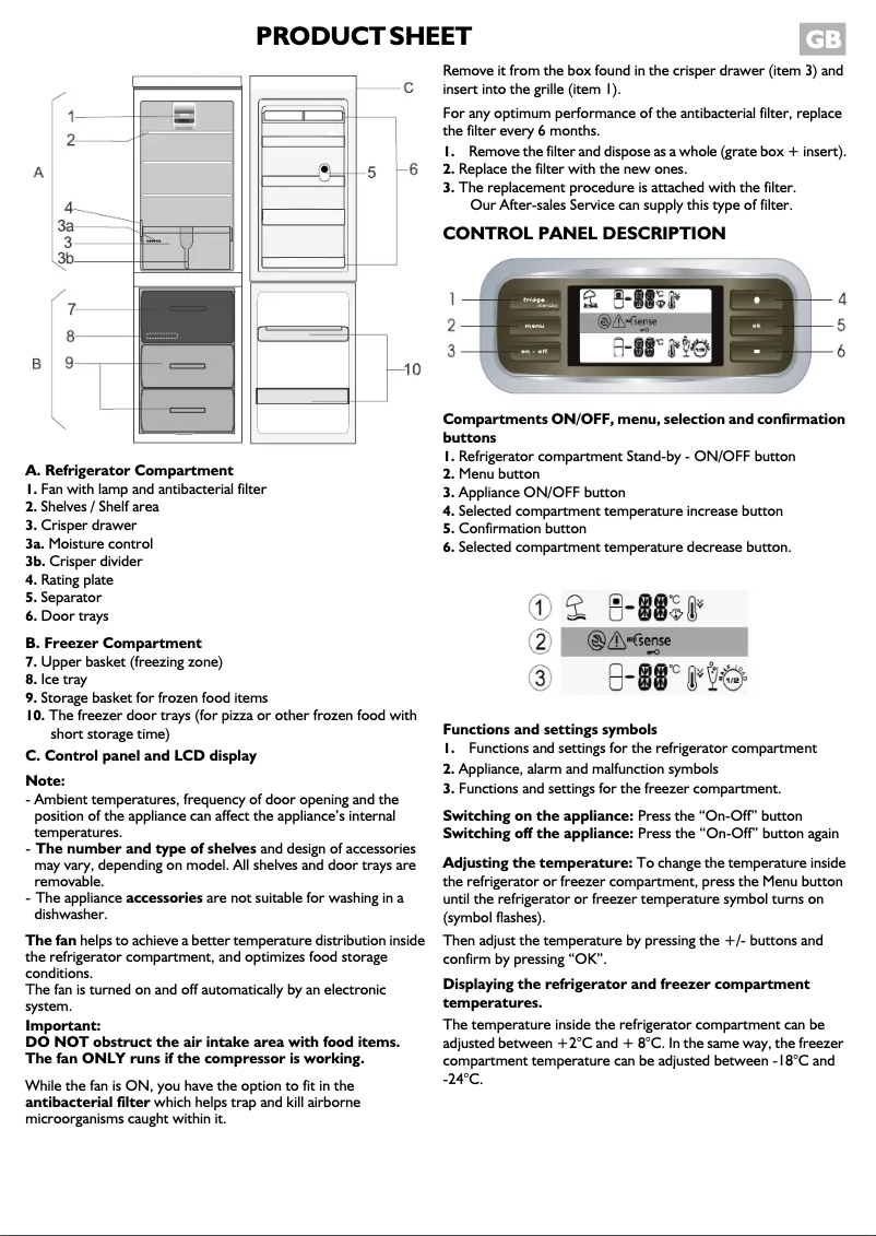 Image de la première page du manuel de l'appareil ARC 6709 IX