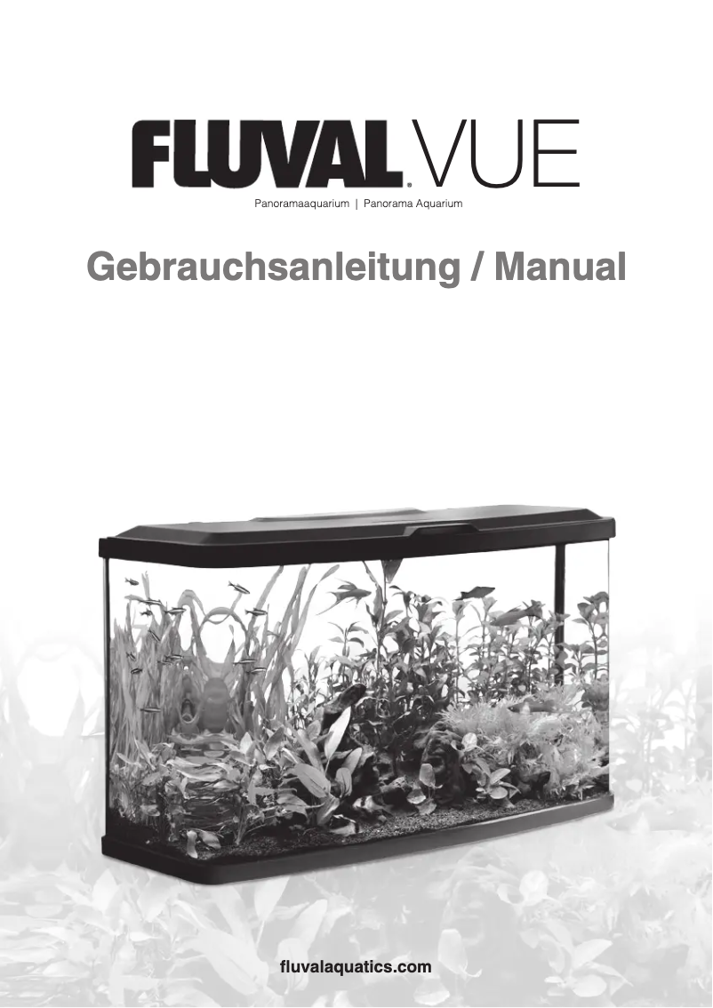 Page 1 de la notice Manuel utilisateur Fluval VUE