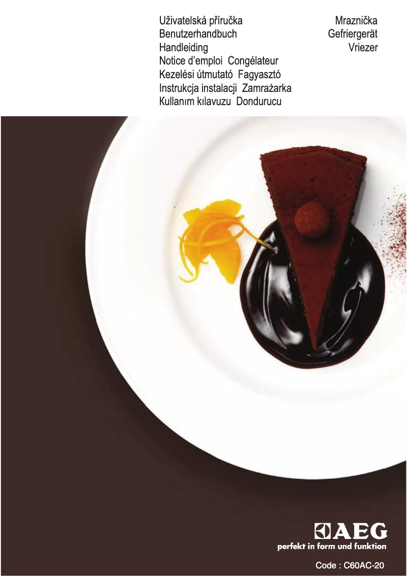 Page 1 de la notice Manuel utilisateur AEG S86090XVX0