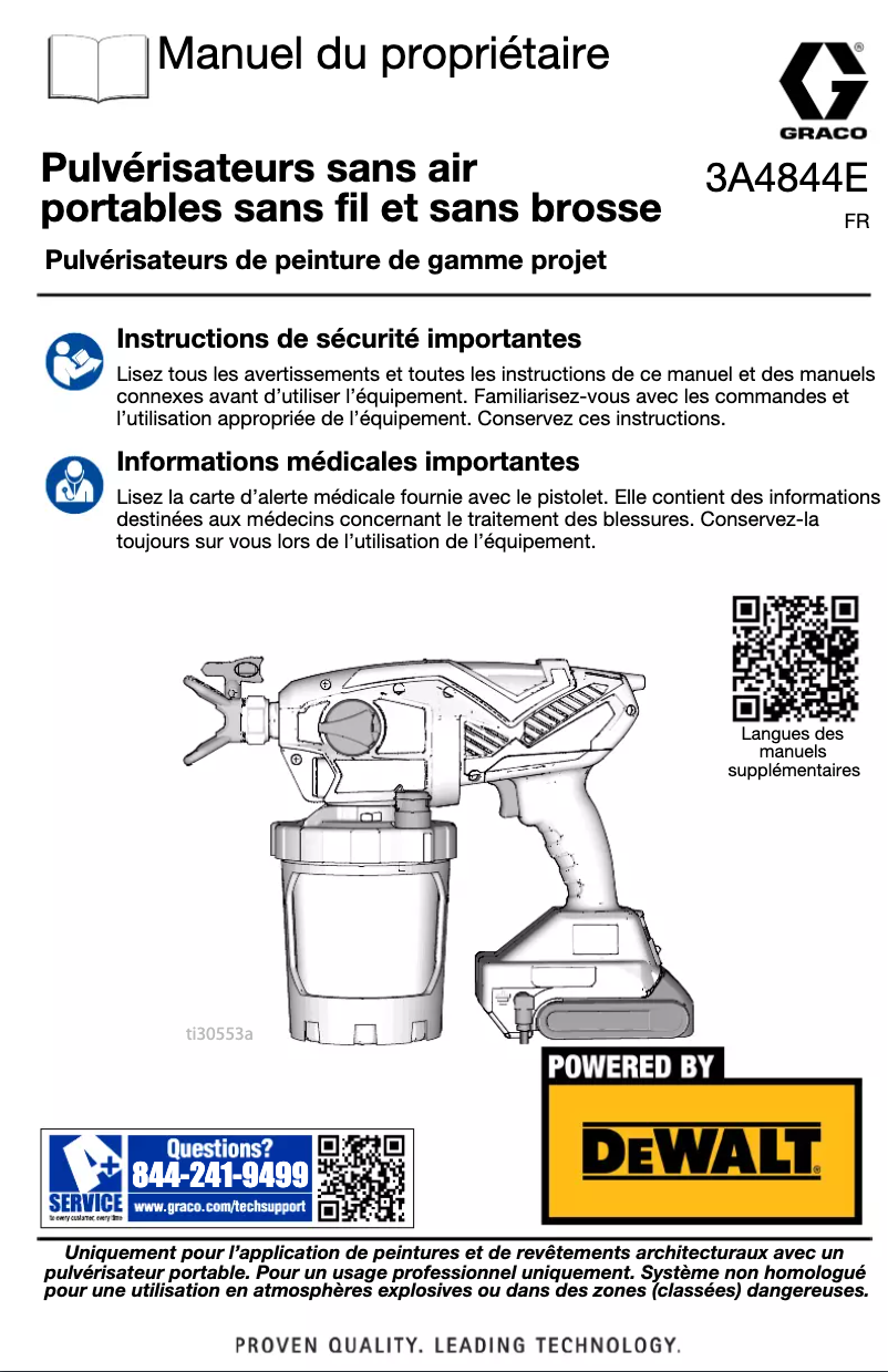 Image de la première page du manuel de l'appareil UltraMAX Cordless 17P928
