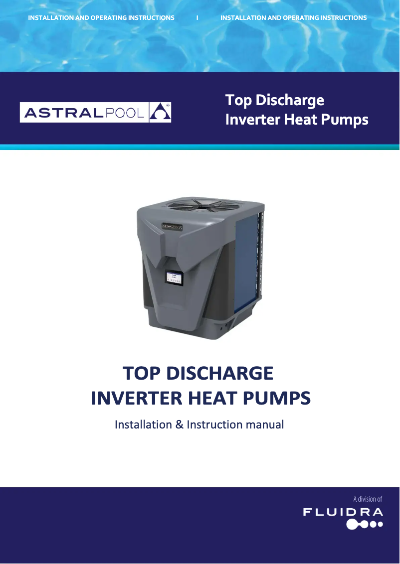 Imagen de la primera página del manual del dispositivo iHPt127