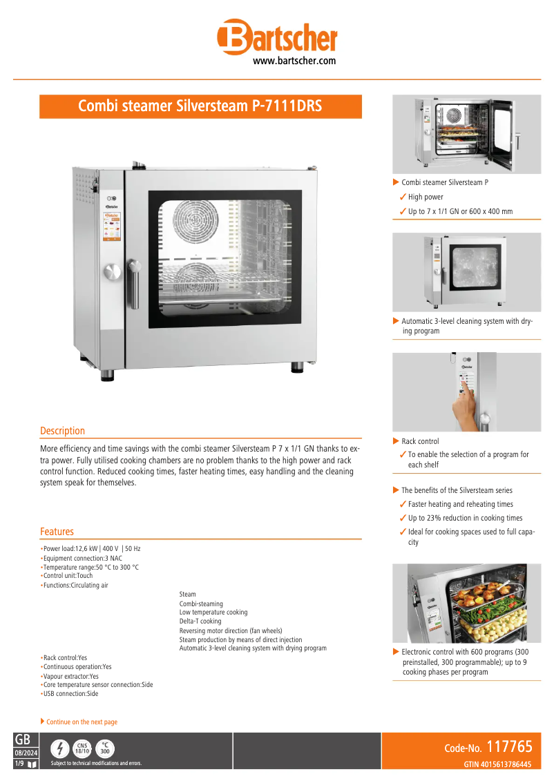 Image de la première page du manuel de l'appareil 117765