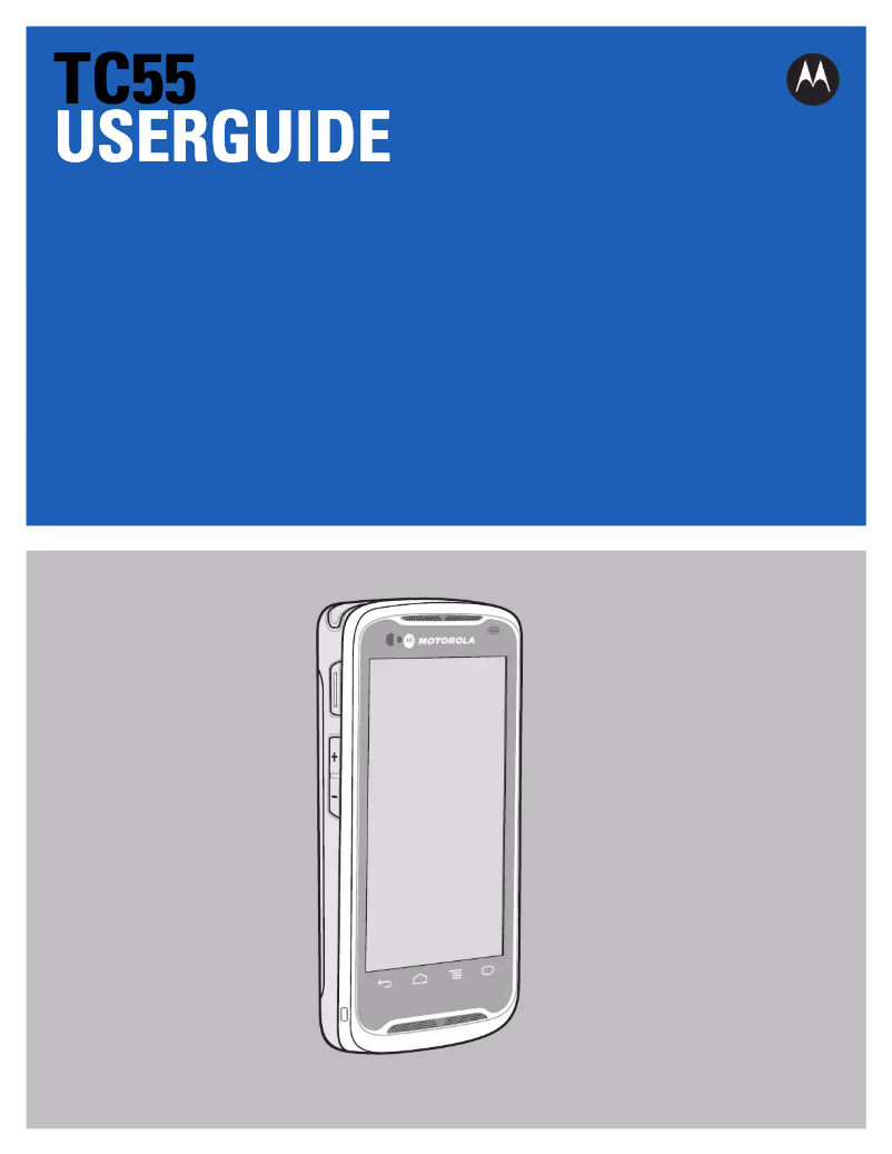 Page n°1 - Manuel utilisateur Motorola TC55