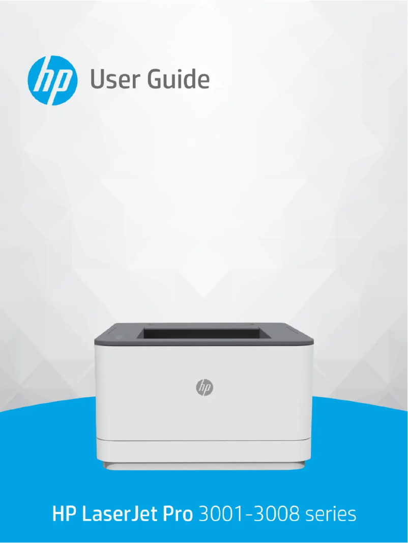 Page 1 de la notice Manuel utilisateur HP LaserJet Pro MFP 3101fdw