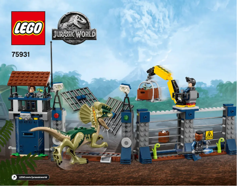 Image de la première page du manuel de l'appareil Jurassic World 75931
