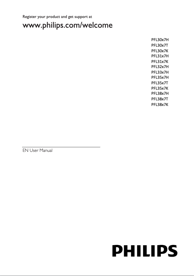 Page n°1 - Manuel utilisateur Philips 47PFL3007H