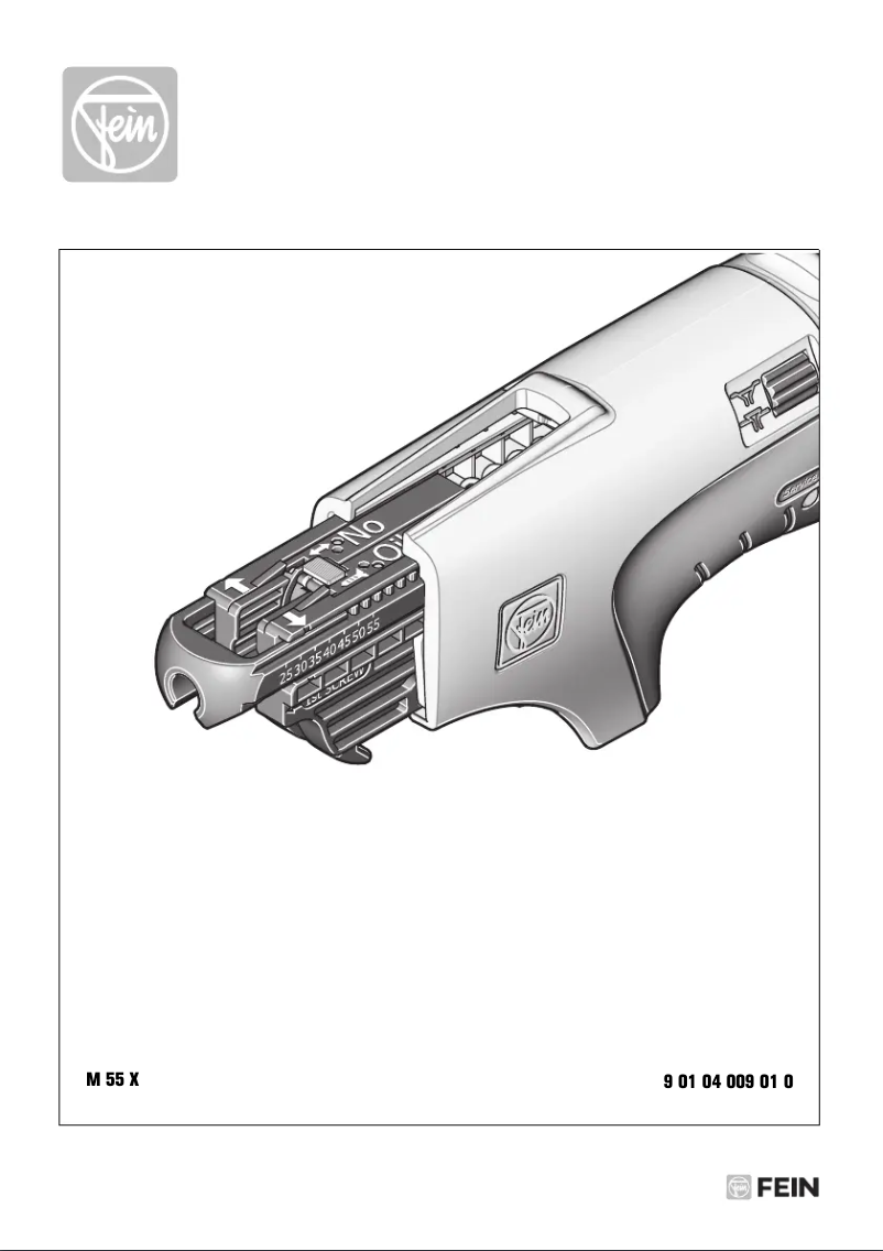 Image de la première page du manuel de l'appareil M 55 X