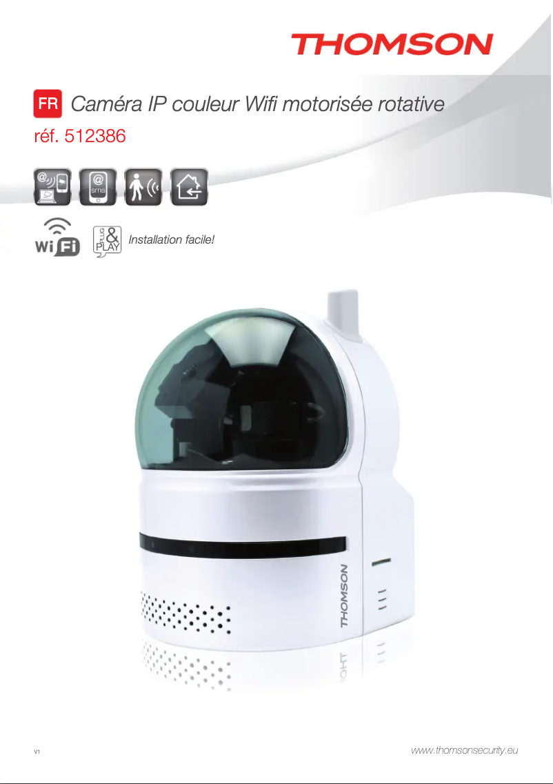 Page 1 de la notice Manuel utilisateur Thomson 512386