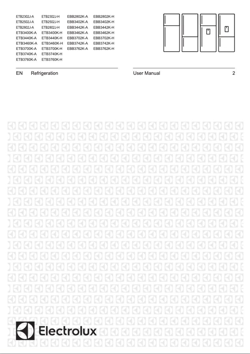 Page 1 de la notice Manuel utilisateur Electrolux EBB2802K-A