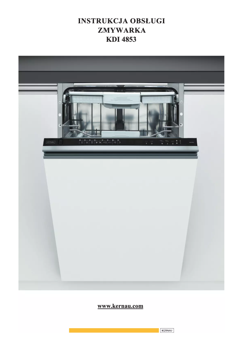 Page 1 de la notice Manuel utilisateur Kernau KDI 4853
