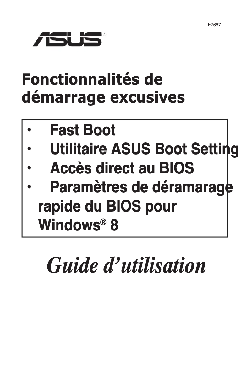 Page 1 de la notice Manuel utilisateur Asus P9X79 Deluxe