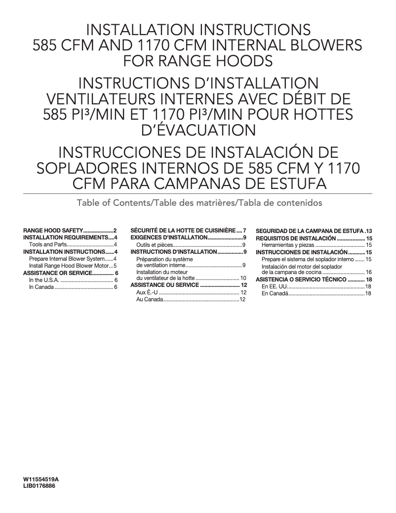 Page 1 de la notice Guide d'installation JennAir UXB1200DYS