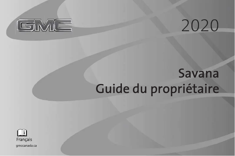 Page 1 de la notice Manuel utilisateur GMC Savana (2020)