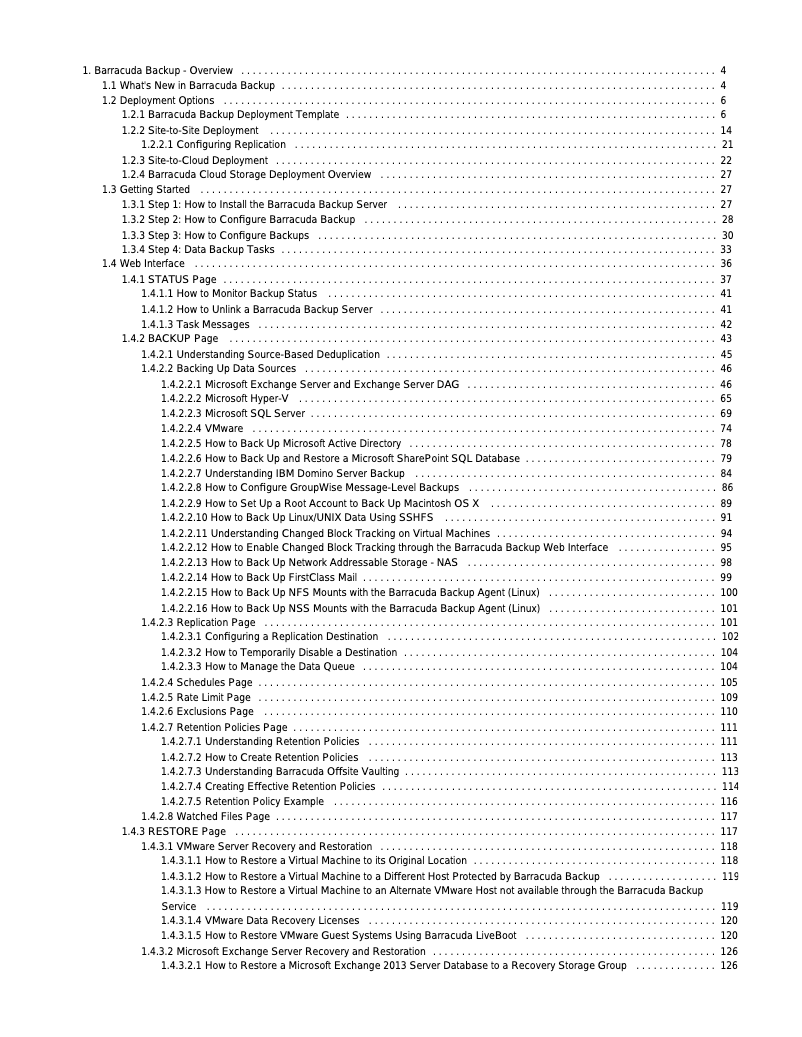 Image de la première page du manuel de l'appareil Backup Server 991