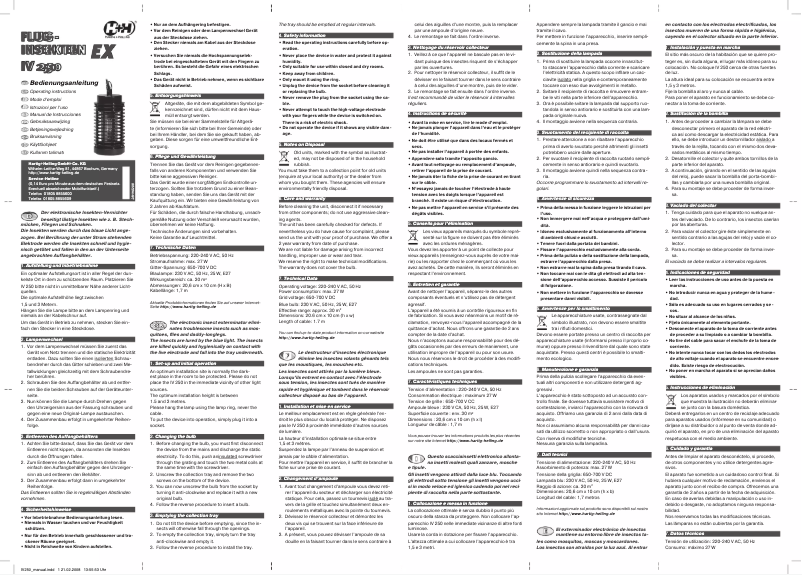 Page 1 de la notice Manuel utilisateur Olympia IV 250